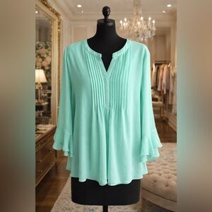 Charter Club Mint Green Blouse